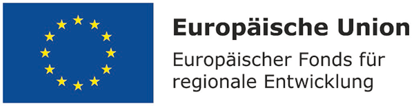 Logo: Europäischer Fonds für regionale Entwicklung